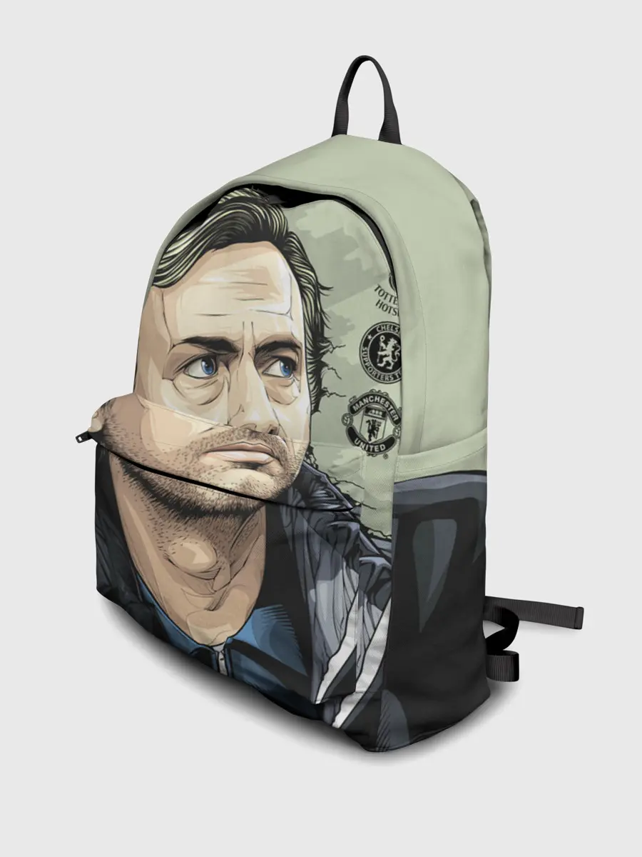 Рюкзак джинсовый / Жозе Моуринью