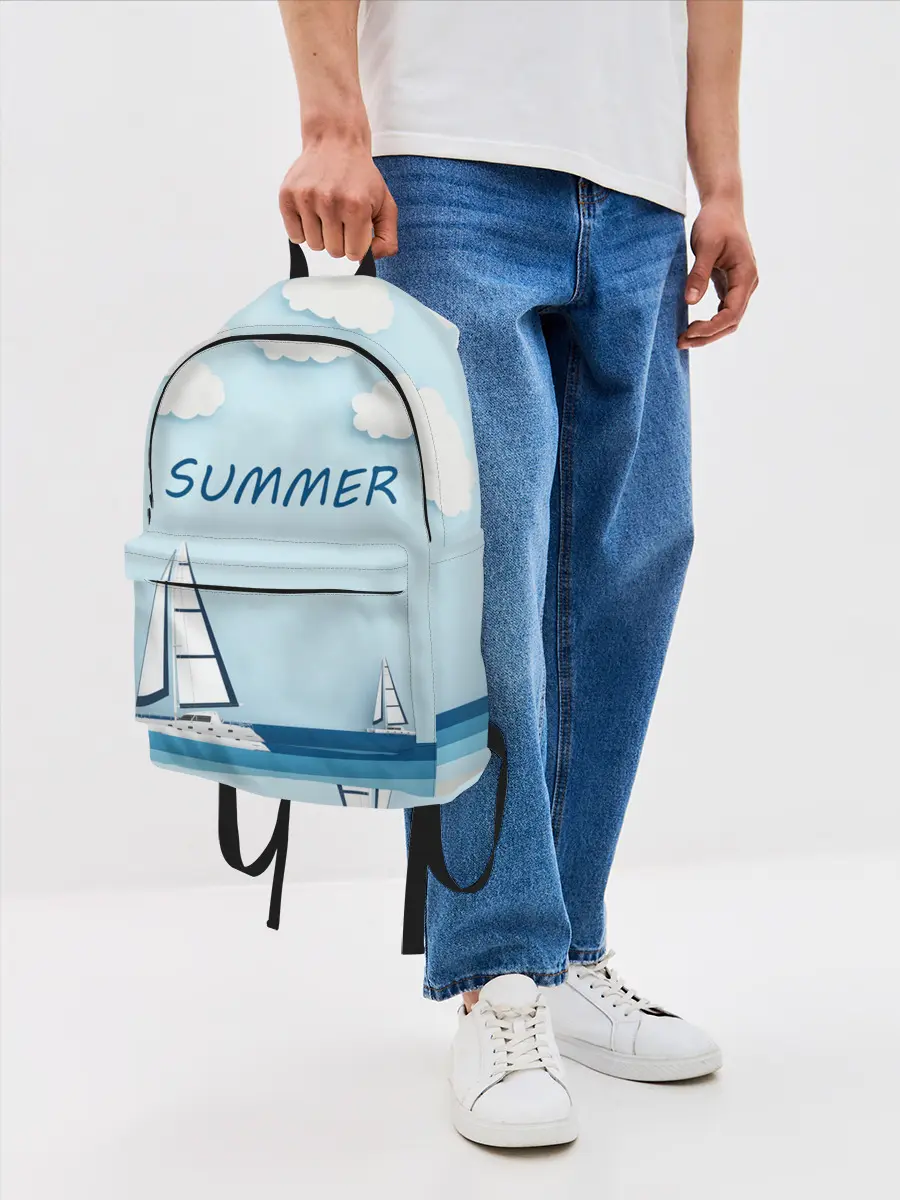 Рюкзак джинсовый / ПАРУСНИКИ | SUMMER