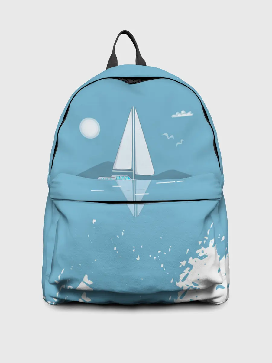 Рюкзак джинсовый / ОДИНОКИЙ ПАРУСНИК | SAILBOAT
