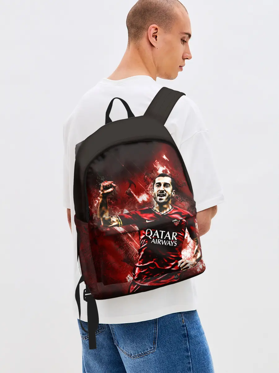 Рюкзак джинсовый / Генрих Мхитарян Футбол