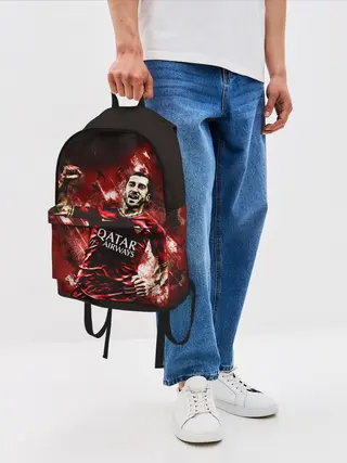 Рюкзак джинсовый / Генрих Мхитарян Футбол