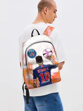 Рюкзак джинсовый / НЕЙМАР / NEYMAR / ПСЖ