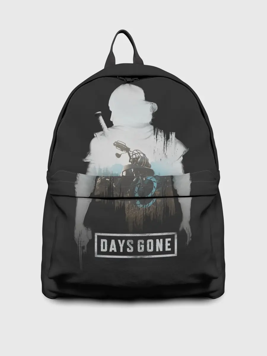 Рюкзак джинсовый / Days gone силуэт Дикона