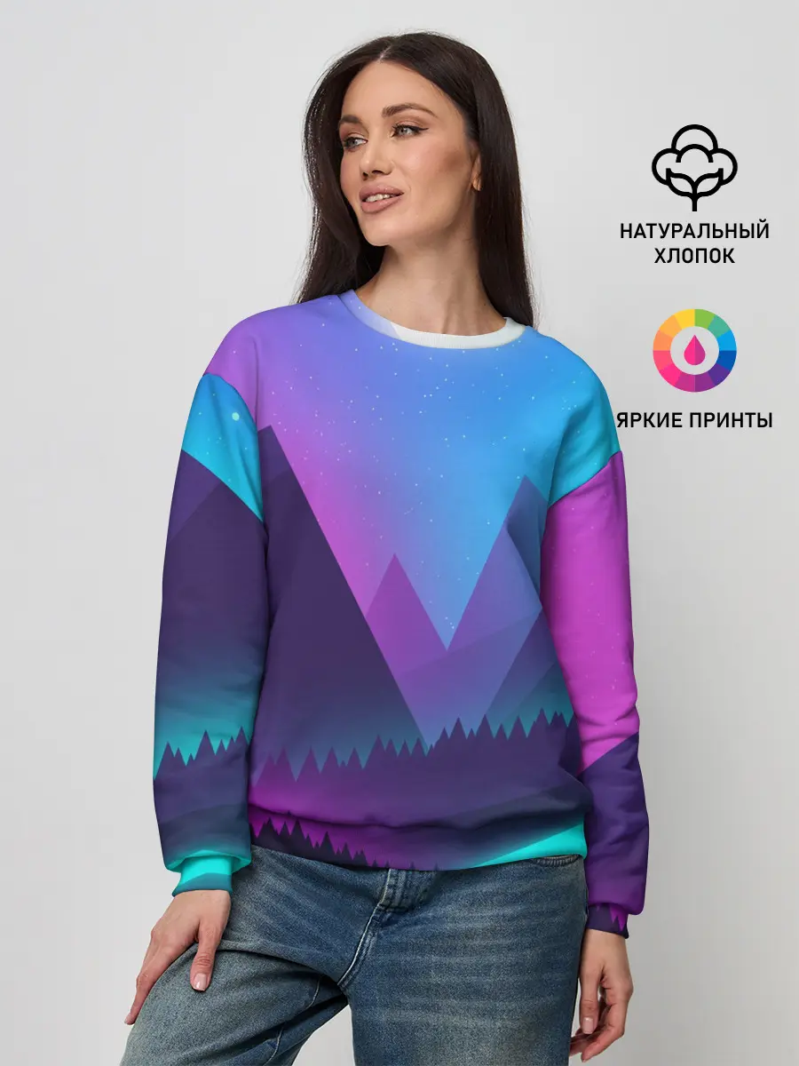 Женский свитшот / NEON FOREST
