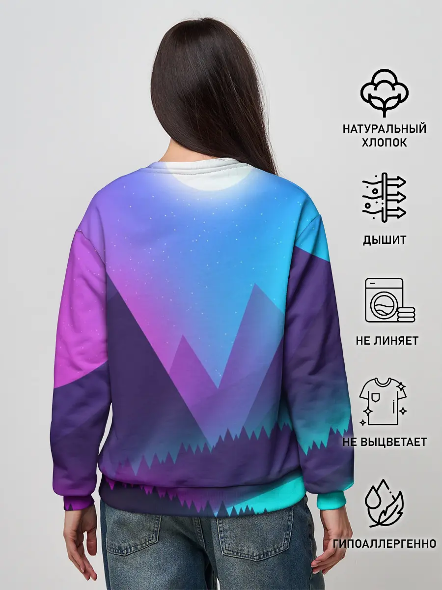 Женский свитшот / NEON FOREST