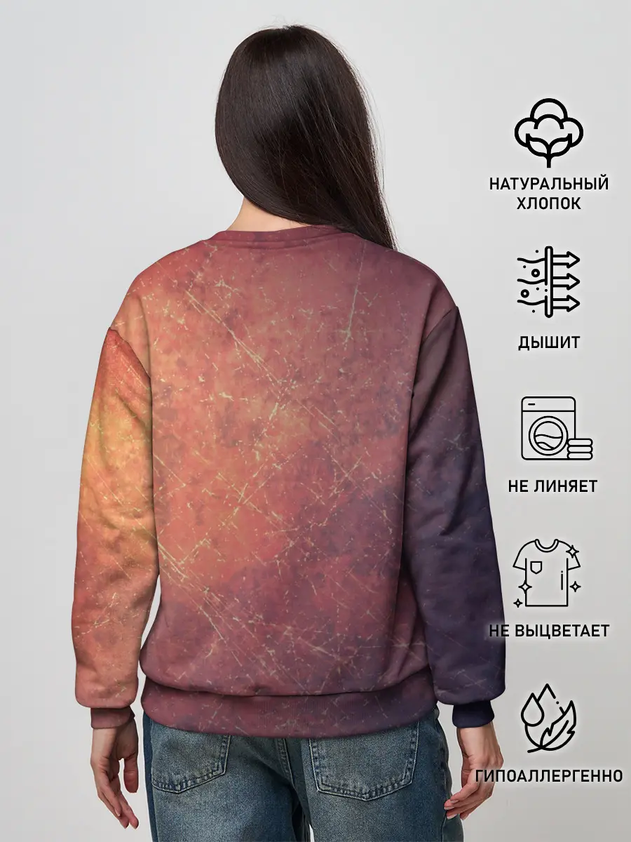 Женский свитшот / Символ года 2021 Бык