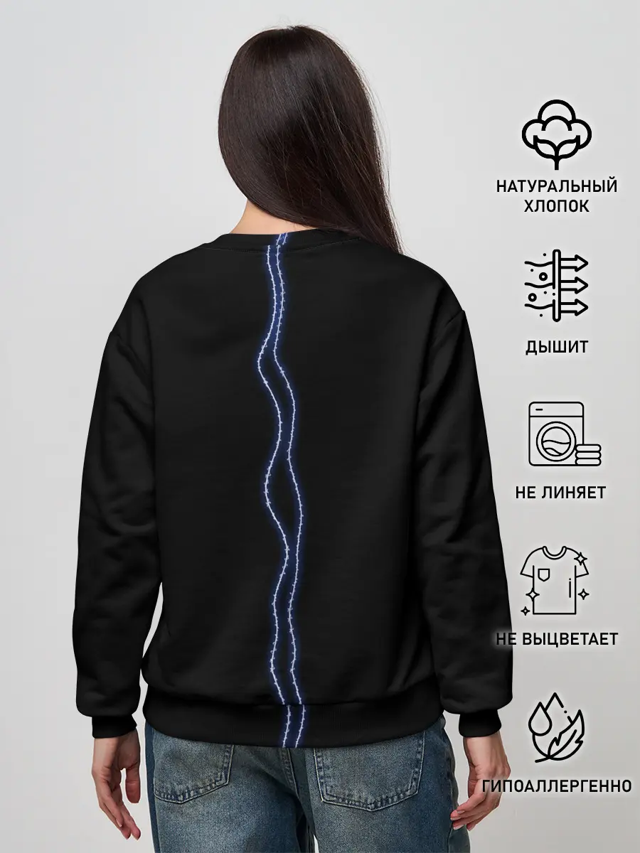 Женский свитшот / Лого Кис-кис