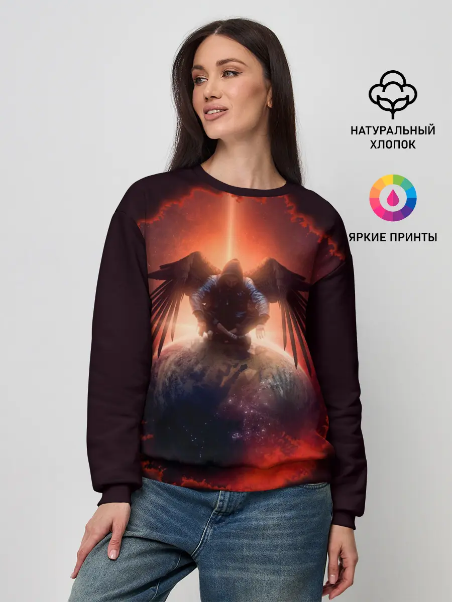 Женский свитшот / АНГЕЛ