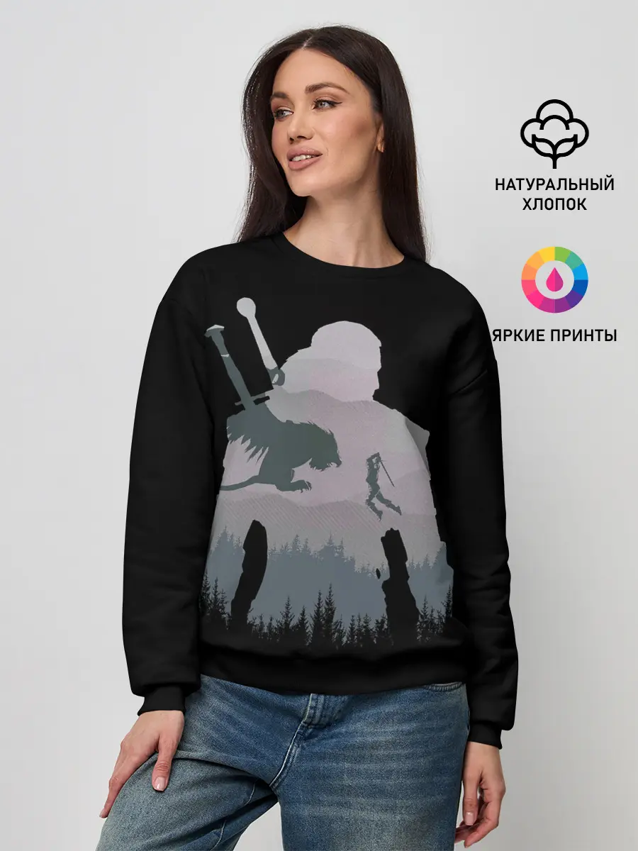 Женский свитшот / The Witcher
