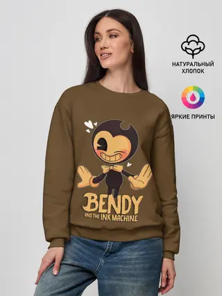 Женский свитшот / Bendy And The Ink Machine