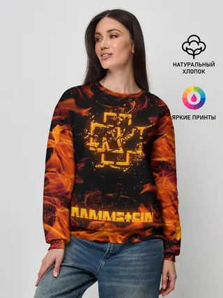 Женский свитшот / RAMMSTEIN