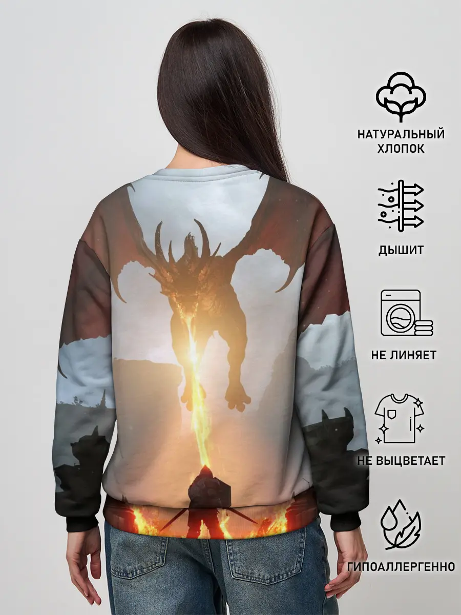 Женский свитшот / Demons Souls