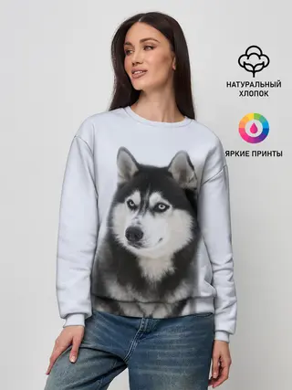 Женский свитшот / ХАСКИ