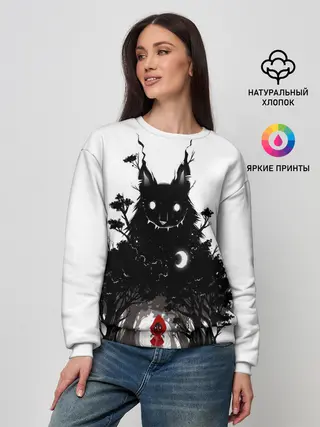 Женский свитшот / Красная шапочка