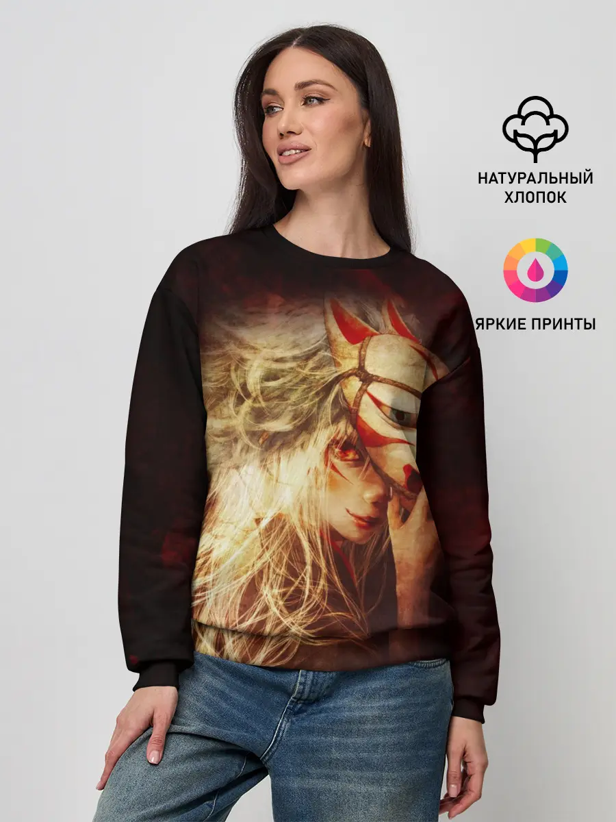 Женский свитшот / Кицуне