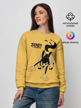 Женский свитшот / Bendy And The Ink Machine
