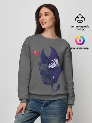 Женский свитшот / Bendy And The Ink Machine