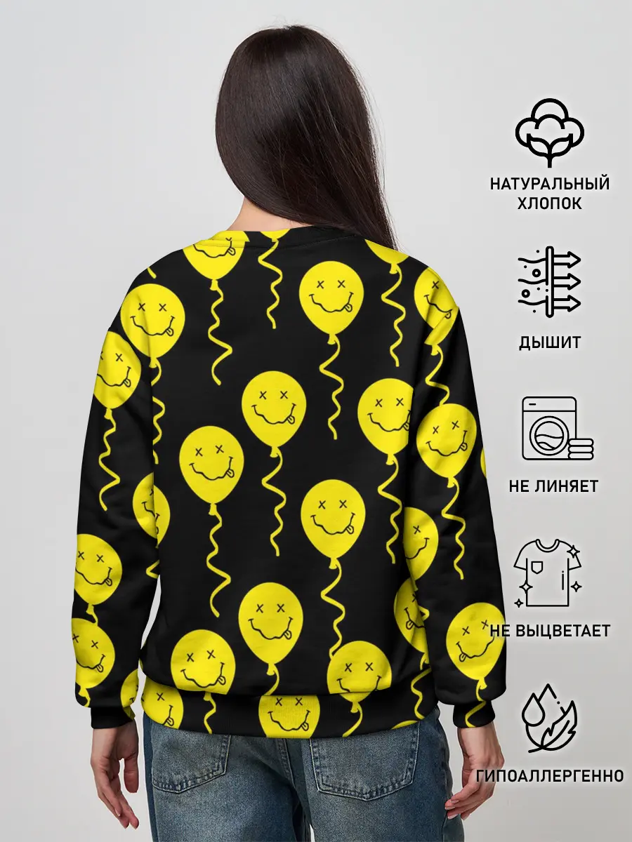 Женский свитшот / NIRVANA