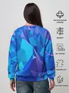 Женский свитшот / NEON CRYSTALLS