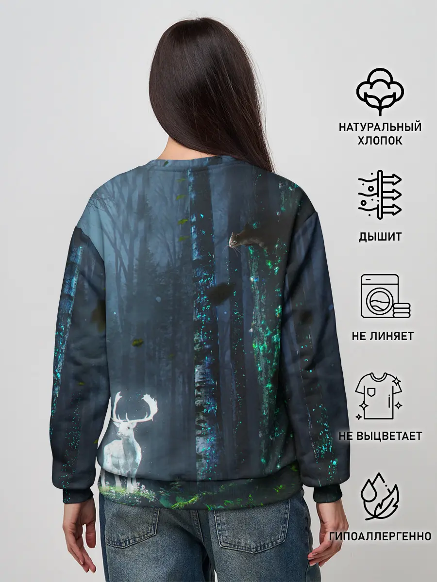 Женский свитшот / Олень