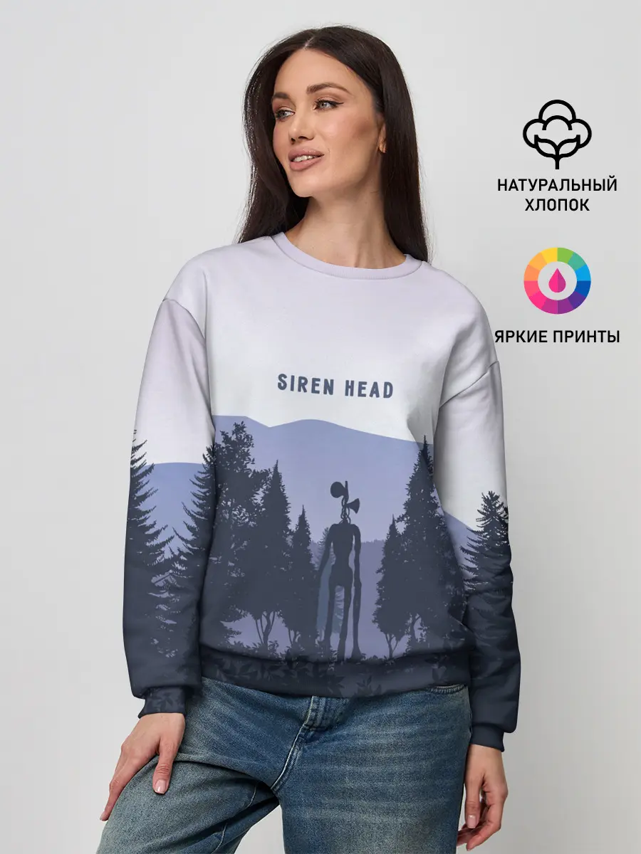Женский свитшот / Siren Head