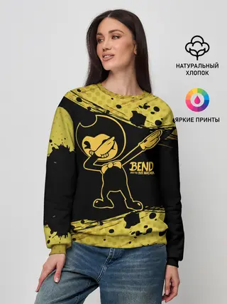 Женский свитшот / BENDY AND THE INK MACHINE.