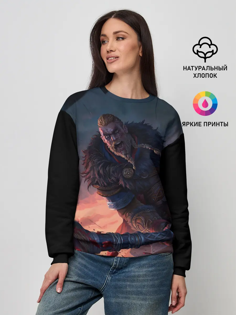 Женский свитшот / ASSASSINS CREED VALHALLA