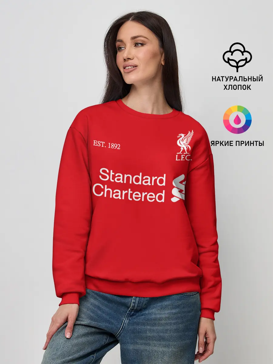 Женский свитшот / LIVERPOOL 20/21 - ДОМАШНЯЯ