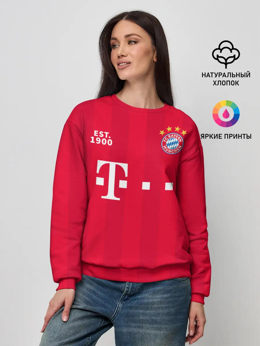 Женский свитшот / BAYERN 20/21 - ДОМАШНЯЯ
