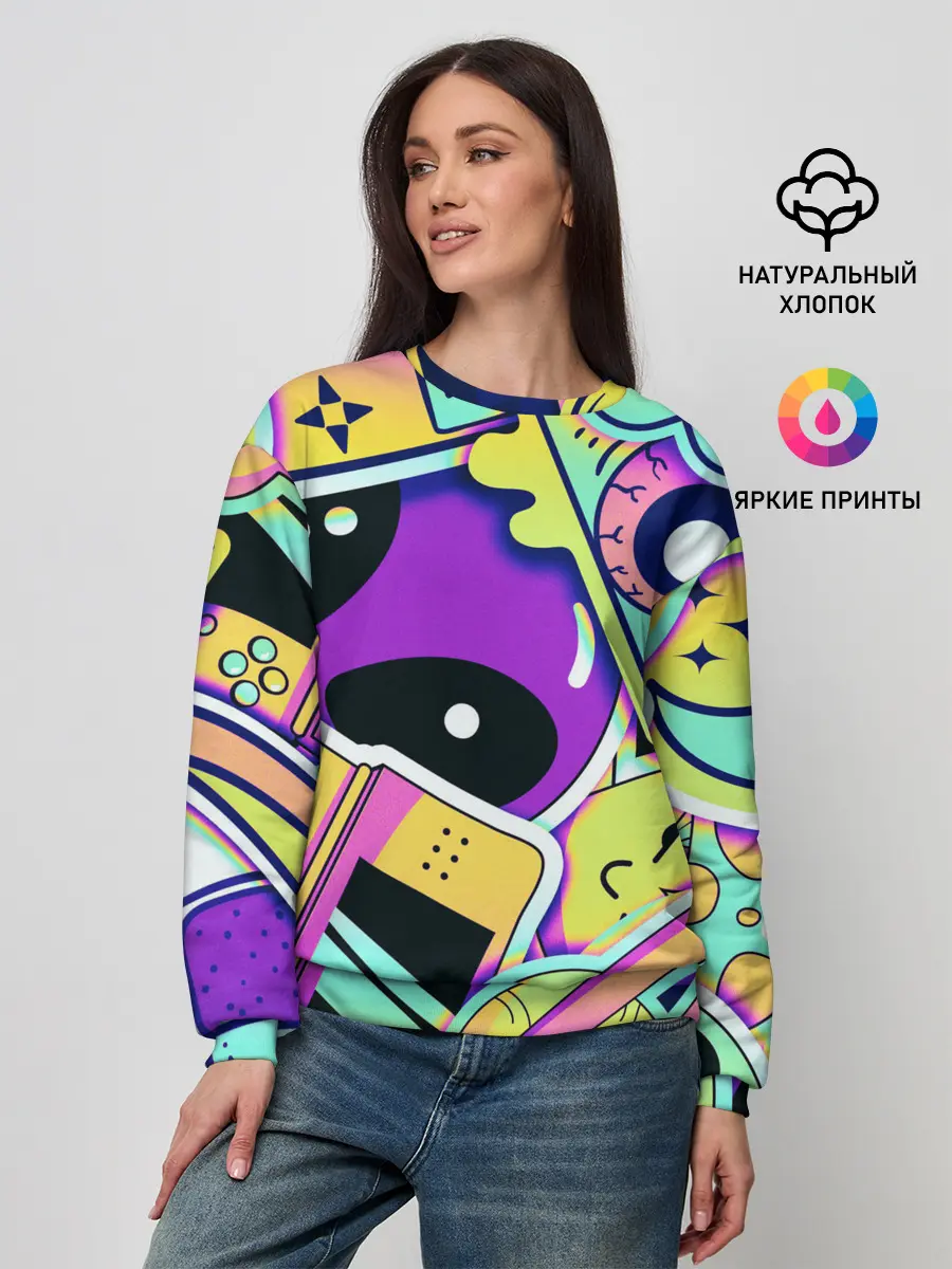 Женский свитшот / Alien