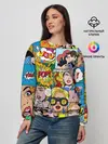 Женский свитшот / Pop Art