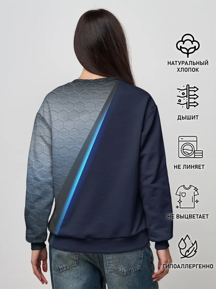 Женский свитшот / ROCKET LEAGUE.