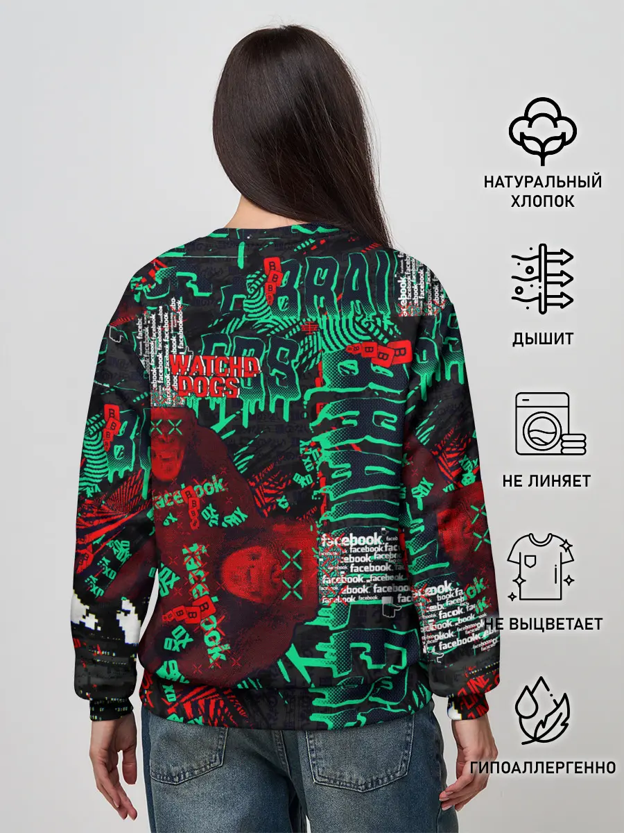 Женский свитшот / Watch Dogs: Legion