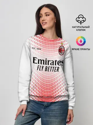 Женский свитшот / AC MILAN 20/21 - ГОСТЕВАЯ