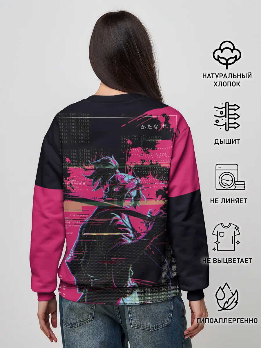 Женский свитшот / Samurai KATANA ZERO