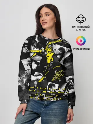 Женский свитшот / Цой