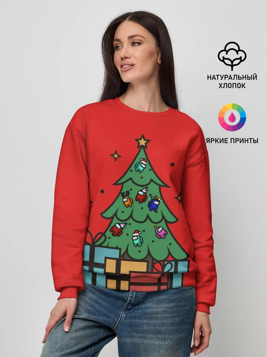 Женский свитшот / Among Us