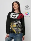 Женский свитшот / Initial D две машины