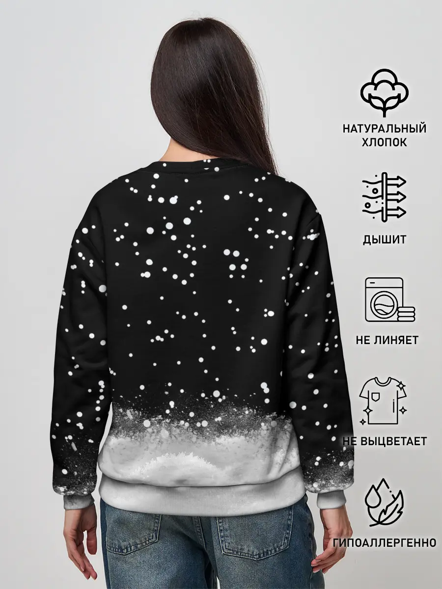 Женский свитшот / Енот