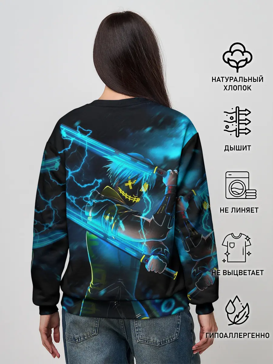 Женский свитшот / NEON SAMURAI