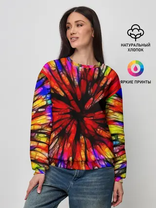 Женский свитшот / Батик