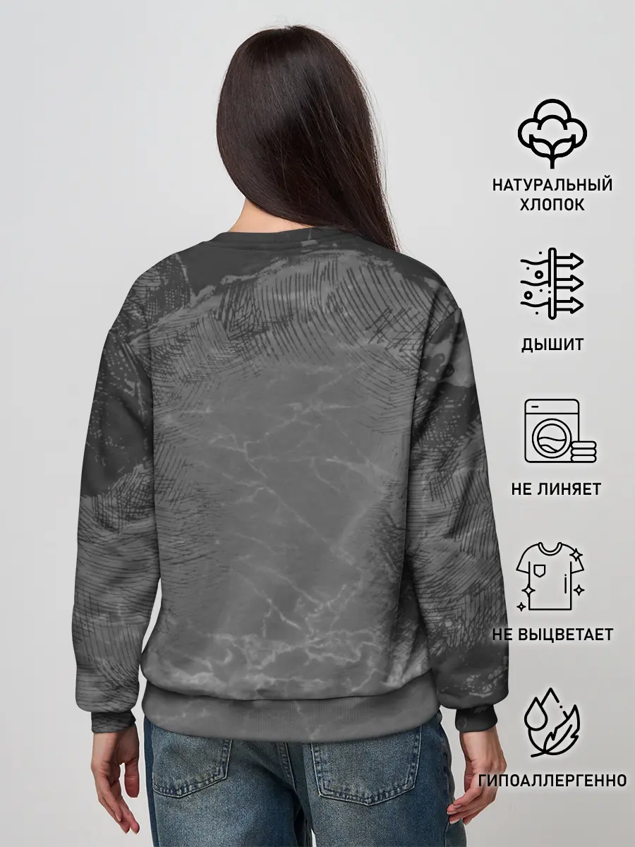 Женский свитшот / демон Либе