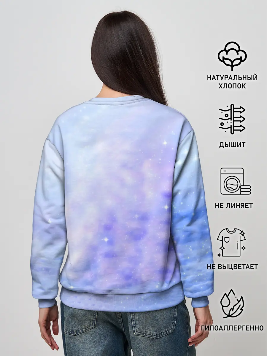 Женский свитшот / Полярная Лисица