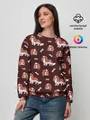 Женский свитшот / Спаниели