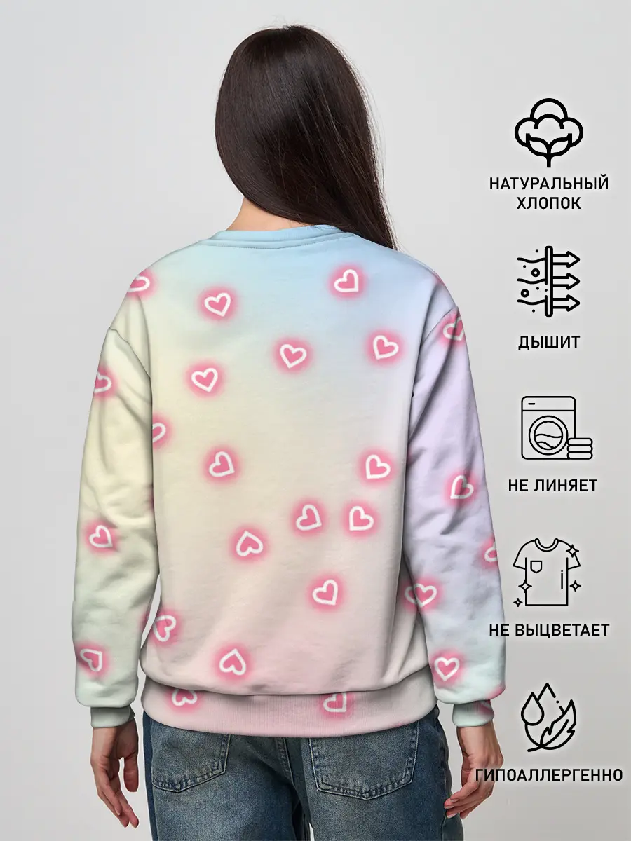 Женский свитшот / Милая пандочка