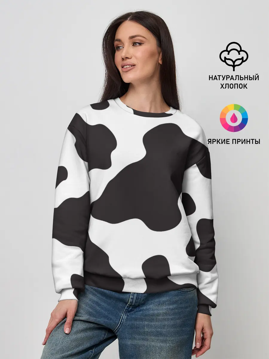 Женский свитшот / корова