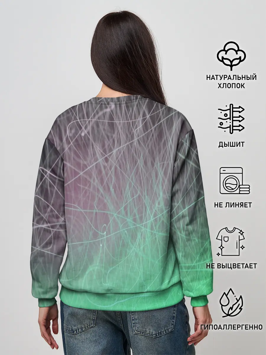 Женский свитшот / Текстура