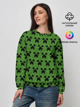 Женский свитшот / Minecraft