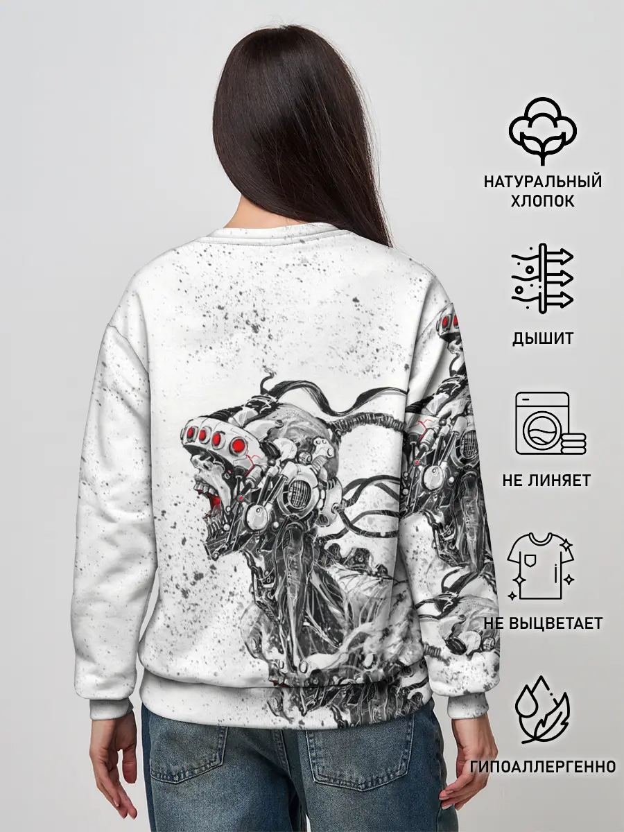 Женский свитшот / CYBERPUNK 2077