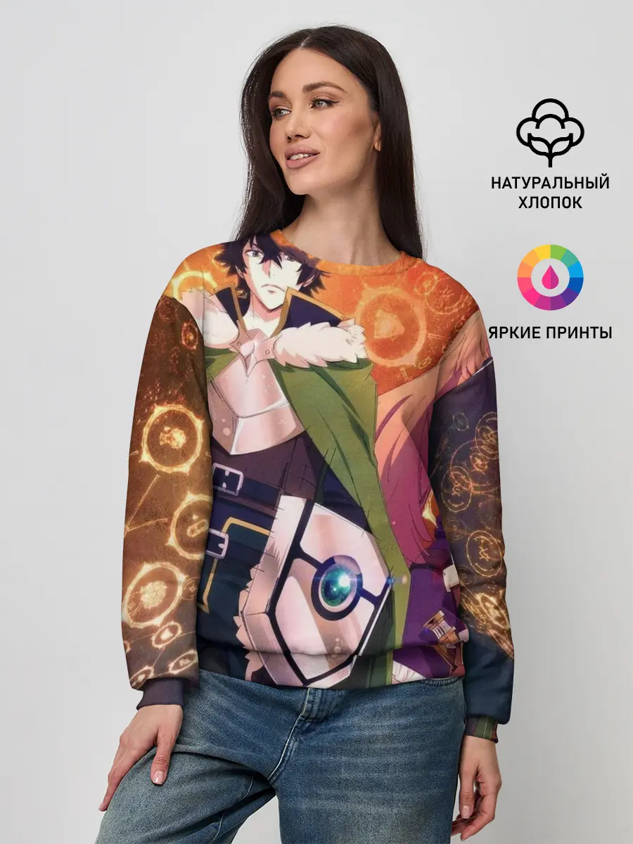 Женский свитшот / восхождение героя щита